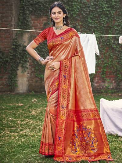 JEVER SILK BY BUNAWAT DESIGNER SILK SAREE WHOLESALER IN SURAT